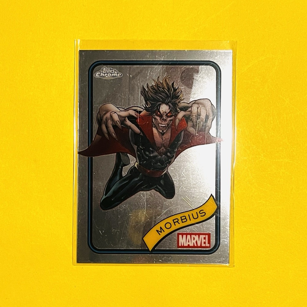 2025 Topps‎ Chrome Marvel Morbius #166 Base Card